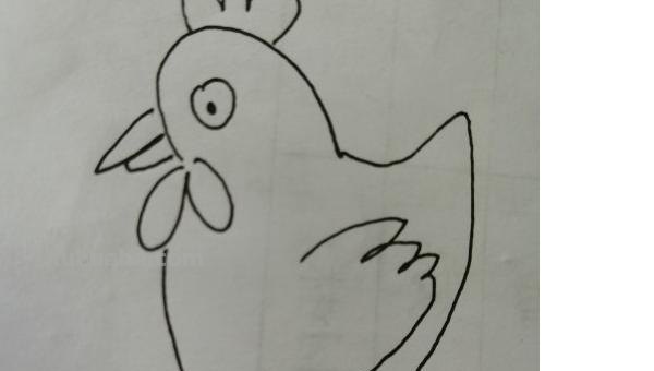 鸡怎么画简笔画上色(鸡怎么画简笔画上色好看) 鸡怎么画简笔画上色(鸡怎么画简笔画上色好看)
