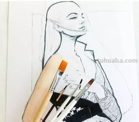 简单易上手的水彩人物插画，你喜欢么？