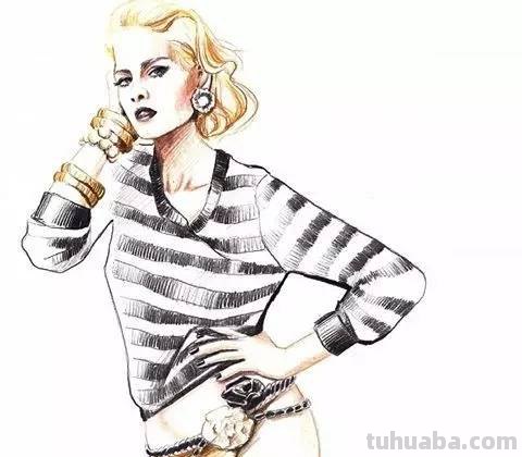 简单易上手的水彩人物插画，你喜欢么？