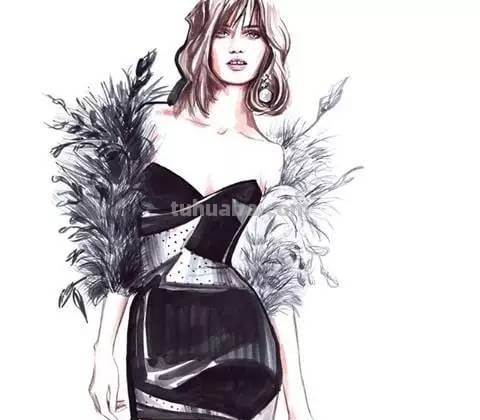 简单易上手的水彩人物插画，你喜欢么？