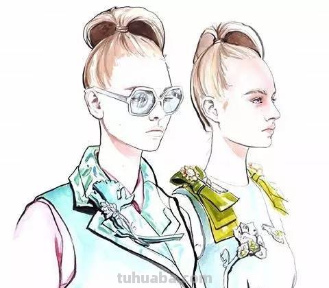 简单易上手的水彩人物插画，你喜欢么？