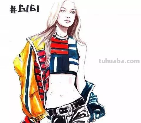 简单易上手的水彩人物插画，你喜欢么？