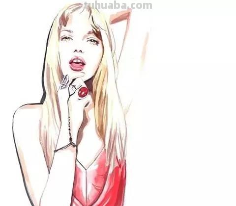 简单易上手的水彩人物插画，你喜欢么？