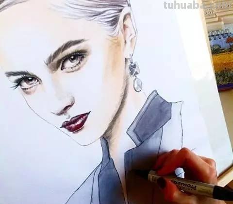 简单易上手的水彩人物插画，你喜欢么？