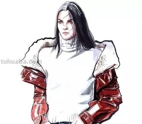 简单易上手的水彩人物插画，你喜欢么？