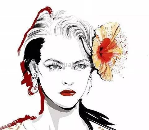 简单易上手的水彩人物插画，你喜欢么？