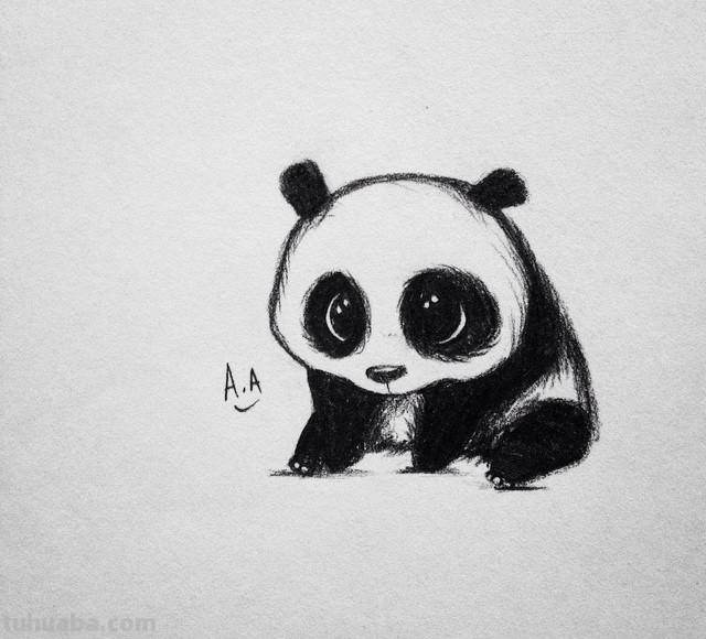 一组萌萌哒小动物水彩插画，喜欢的就收走吧~