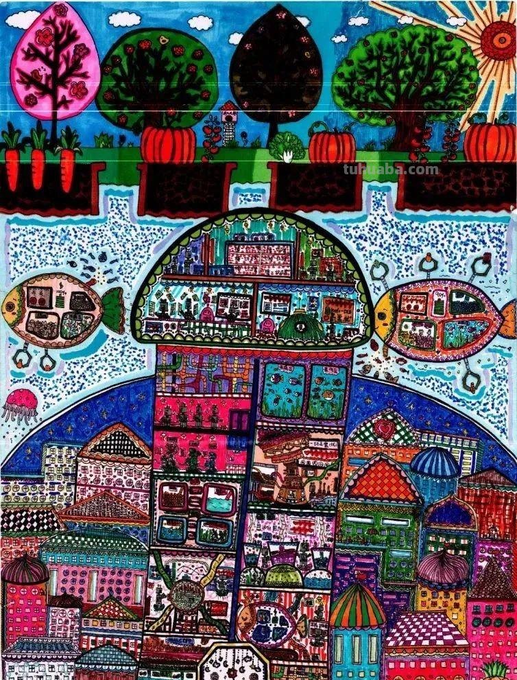 科普滨城杯“童心趣梦 科创未来”科学幻想绘画大赛（小学组）优秀作品出炉