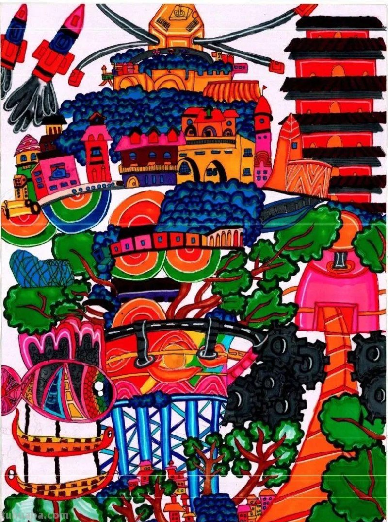 科普滨城杯“童心趣梦 科创未来”科学幻想绘画大赛（小学组）优秀作品出炉