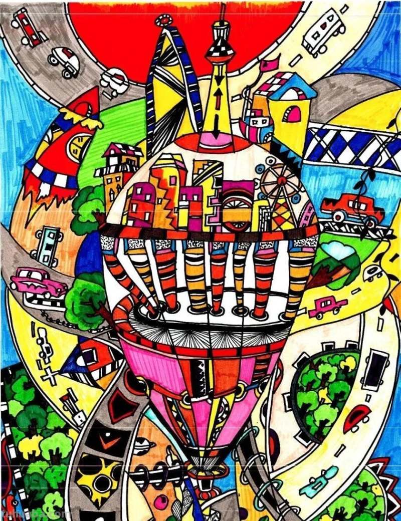 科普滨城杯“童心趣梦 科创未来”科学幻想绘画大赛（小学组）优秀作品出炉