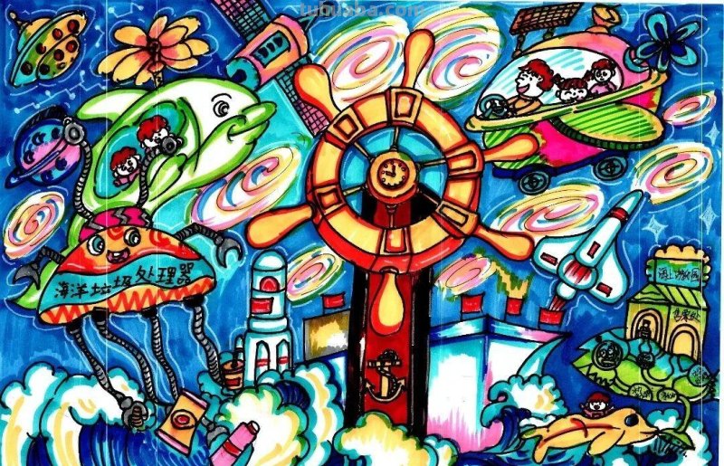 科普滨城杯“童心趣梦 科创未来”科学幻想绘画大赛（小学组）优秀作品出炉