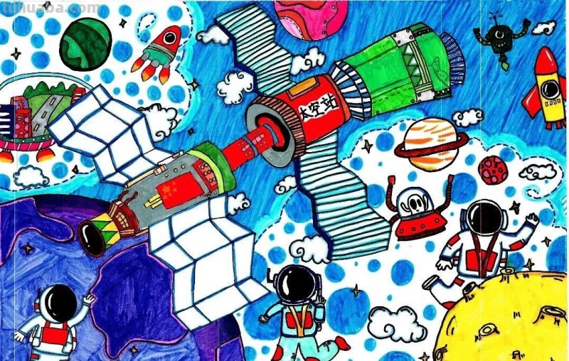 科普滨城杯“童心趣梦 科创未来”科学幻想绘画大赛（小学组）优秀作品出炉
