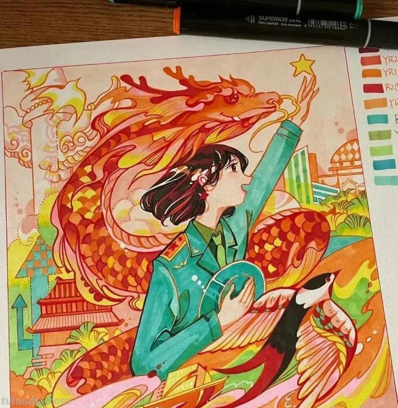 40张爱国爱党课例+航天科技主题绘画大赛素材！收藏！