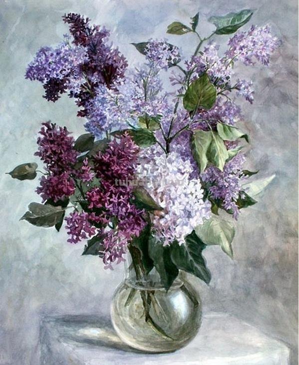 俄罗斯Lesokhina Lubov 花卉静物水彩油画欣赏