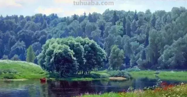 让你心情愉快的风景画-基里琴科风景油画作品欣赏