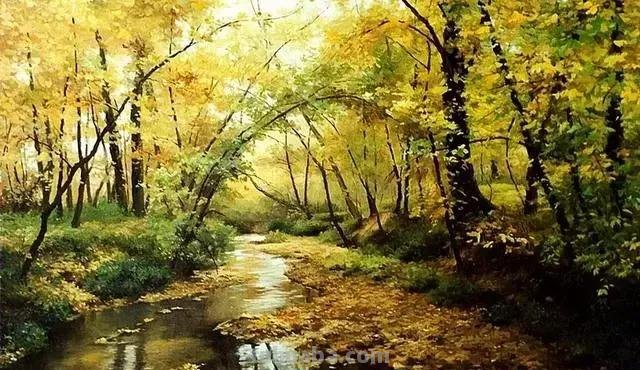 让你心情愉快的风景画-基里琴科风景油画作品欣赏