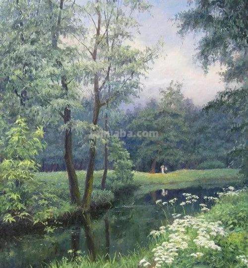 让你心情愉快的风景画-基里琴科风景油画作品欣赏