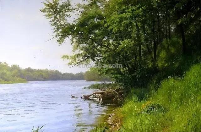 让你心情愉快的风景画-基里琴科风景油画作品欣赏