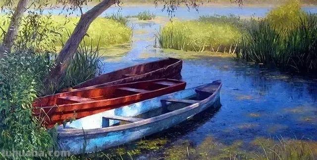 让你心情愉快的风景画-基里琴科风景油画作品欣赏