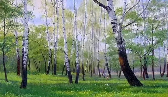 让你心情愉快的风景画-基里琴科风景油画作品欣赏