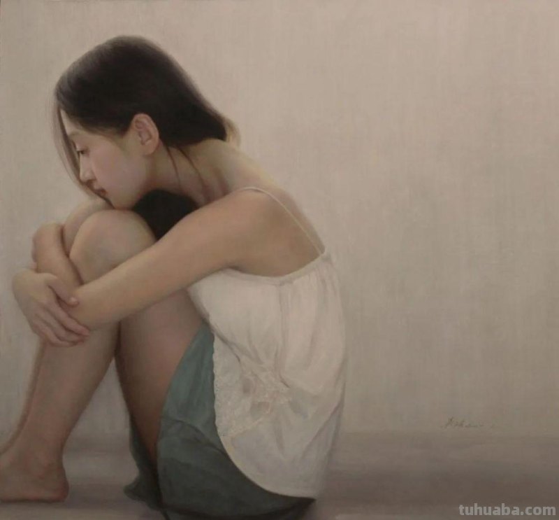 广西画家李华琪写实人物油画作品欣赏