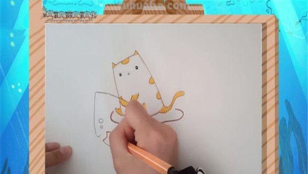 怎么拿彩铅画钓鱼（怎么拿彩铅画钓鱼图片）