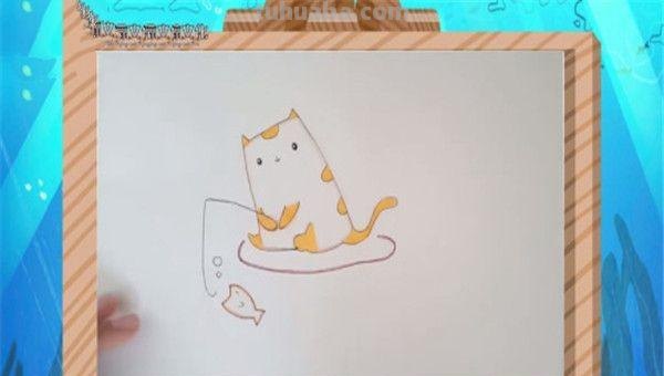 怎么拿彩铅画钓鱼（怎么拿彩铅画钓鱼图片）