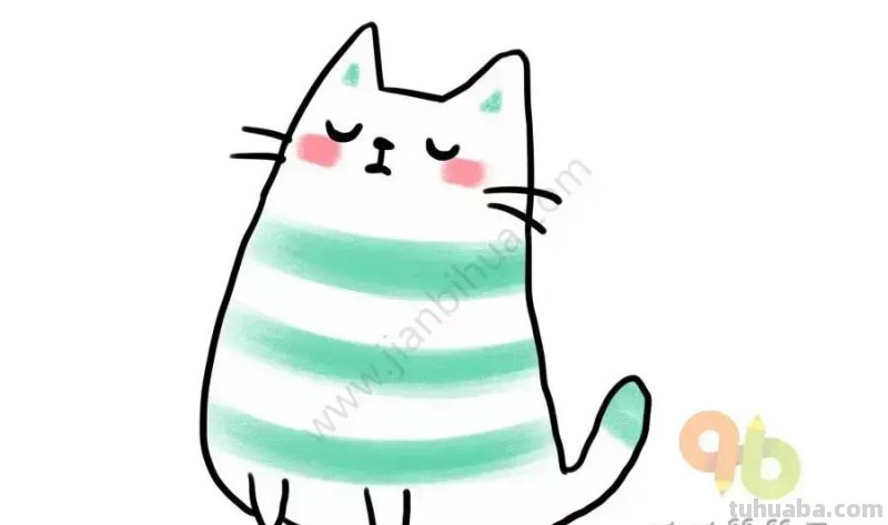 零基础学画迅速画出20种可爱的卡通小猫，简直萌翻了！