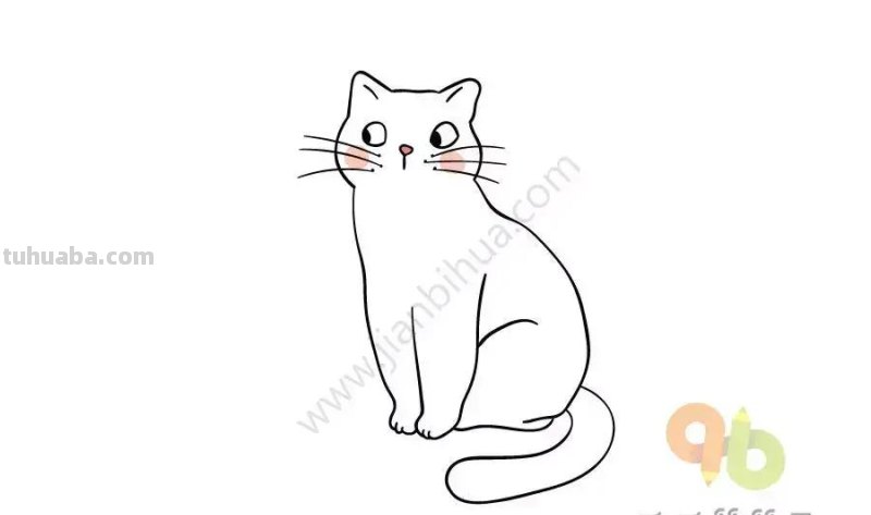 零基础学画迅速画出20种可爱的卡通小猫，简直萌翻了！