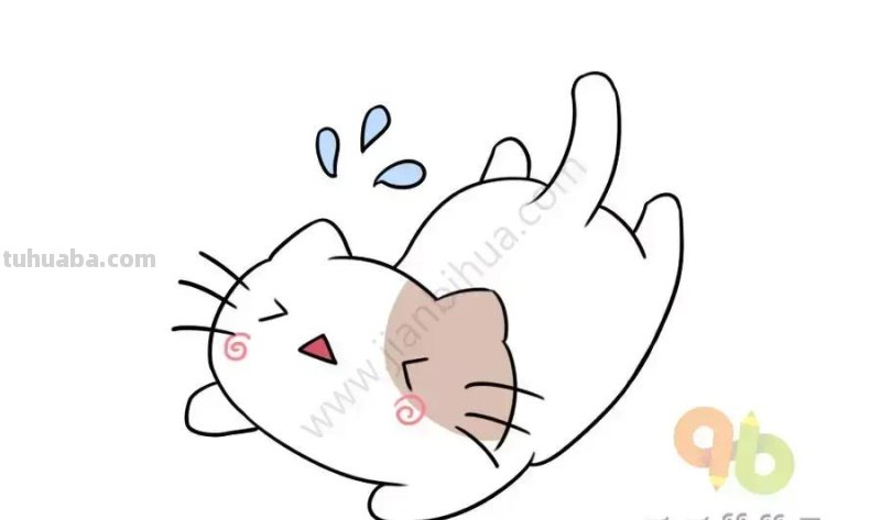 零基础学画迅速画出20种可爱的卡通小猫，简直萌翻了！