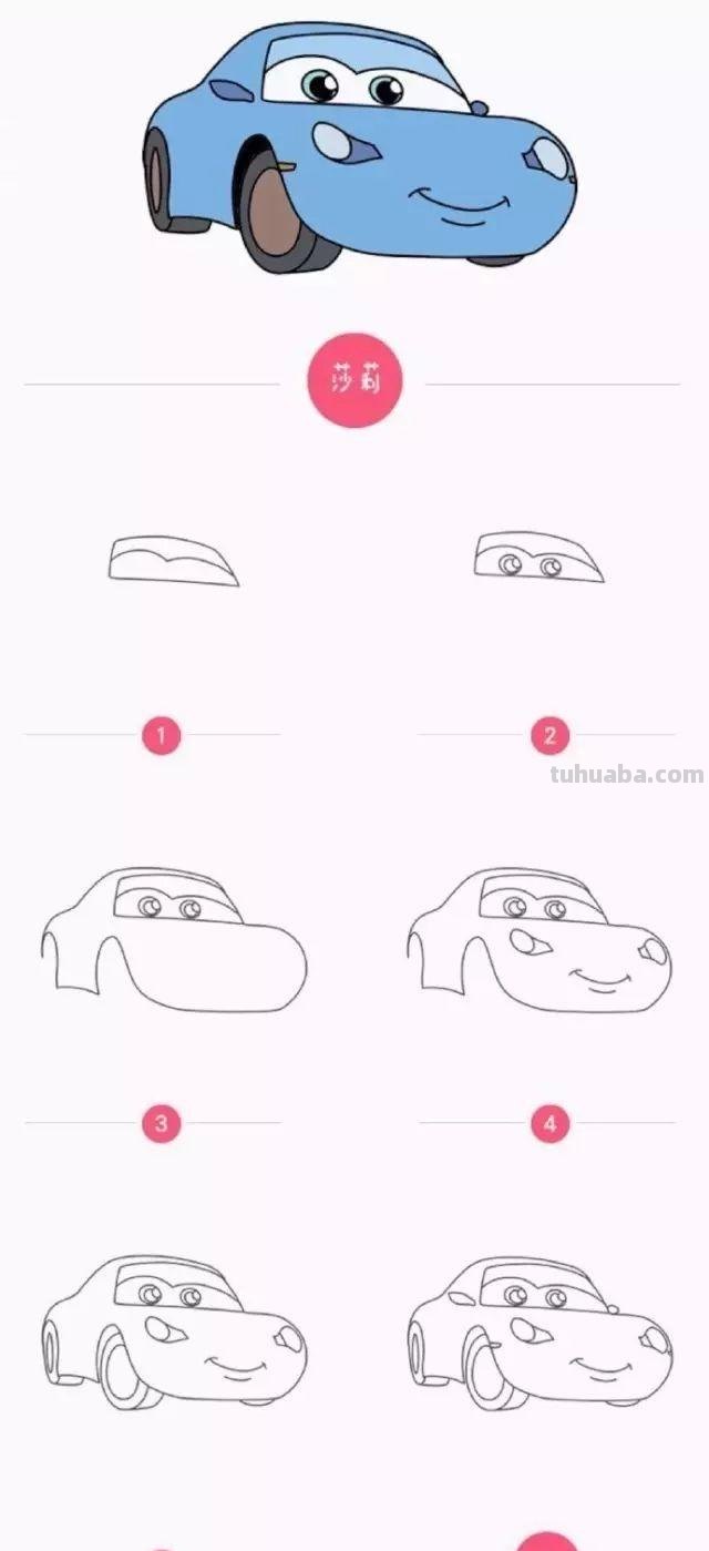 17款萌萌的卡通简笔画来了哦，画起来吧