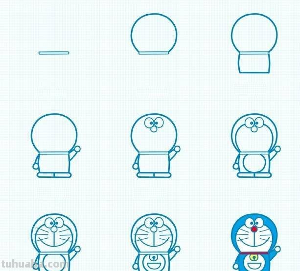 17款萌萌的卡通简笔画来了哦，画起来吧