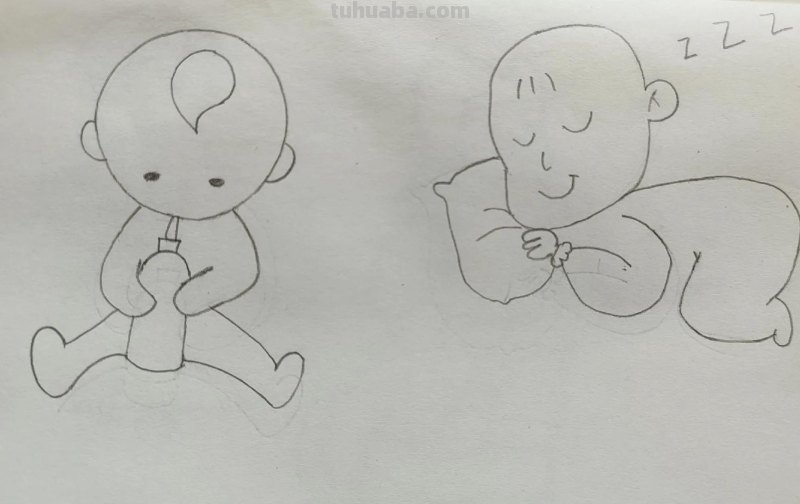 人物简笔画，提前给孩子备下