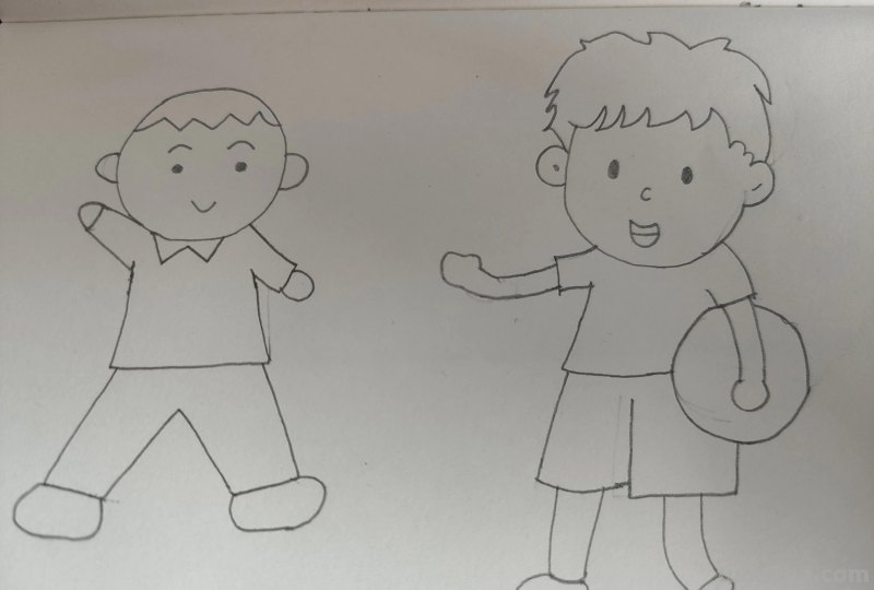 人物简笔画，提前给孩子备下