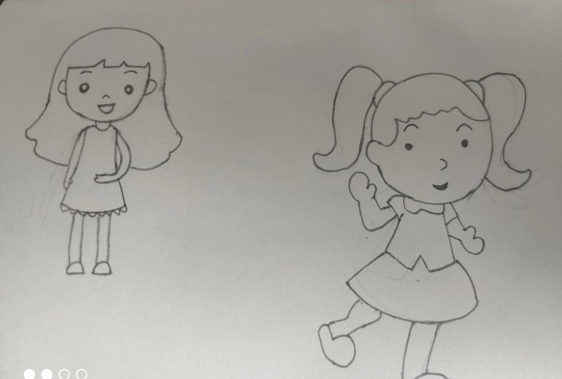 人物简笔画，提前给孩子备下