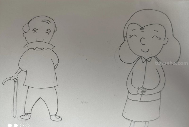 人物简笔画，提前给孩子备下