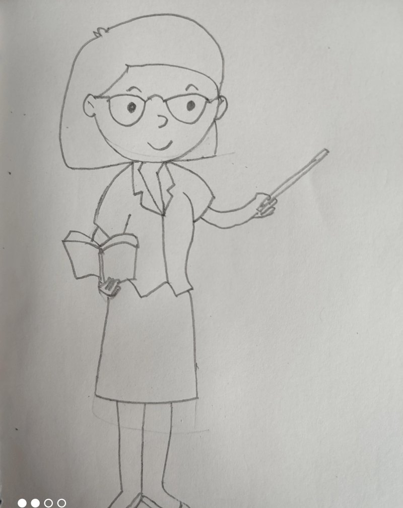 人物简笔画，提前给孩子备下