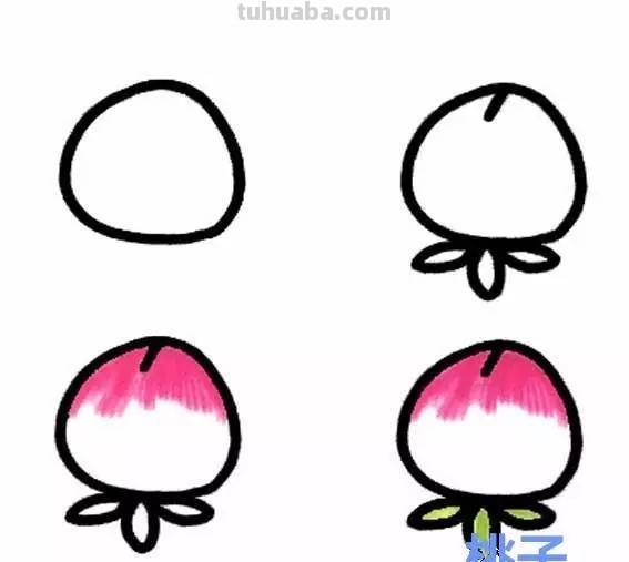 16种水果简笔画，4-6岁孩子很喜欢，妈妈们抓紧学习