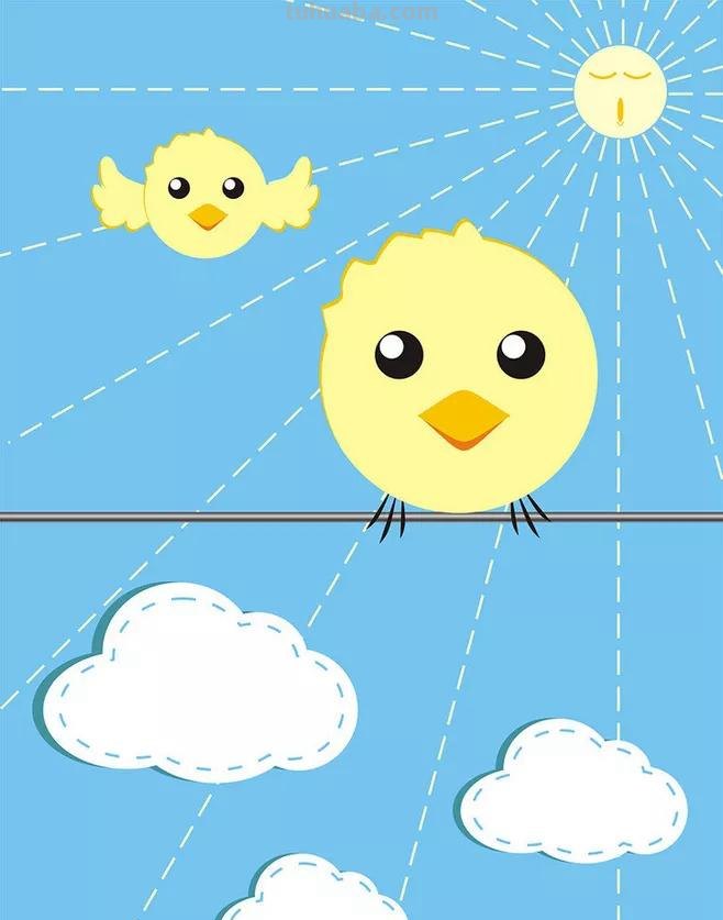 「合集!」小鸟有几种画法?来收下这50只可爱的卡通手绘鸟儿! 「合集!」小鸟有几种画法?来收下这50只可爱的卡通手绘鸟儿!