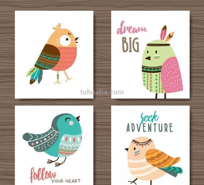 「合集!」小鸟有几种画法?来收下这50只可爱的卡通手绘鸟儿! 「合集!」小鸟有几种画法?来收下这50只可爱的卡通手绘鸟儿!