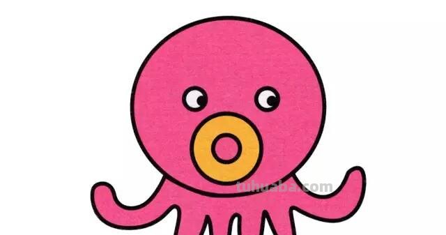 幼儿创意简笔画｜各种各样的海洋动物，我们一起来画吧！