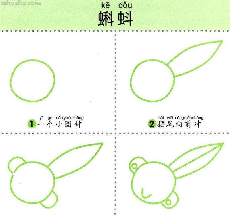 4步学画，水生动物，两岁宝宝全认识！