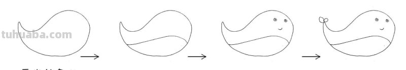 简笔画：10种常见的水族动物简笔画，快给你的孩子收藏起来，学习