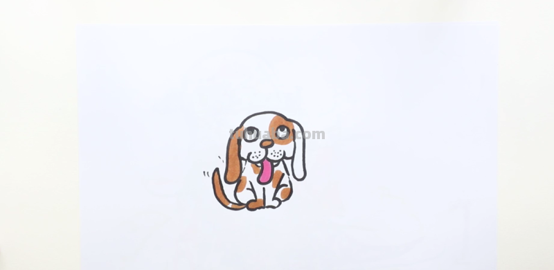 可爱小动物简笔画