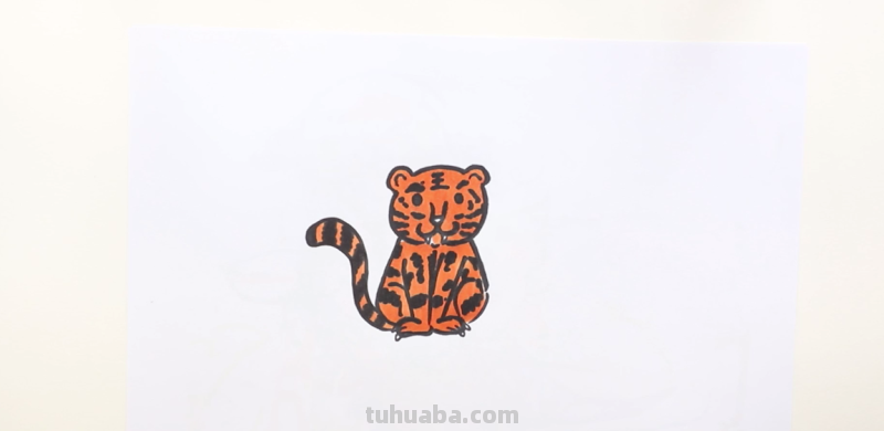 可爱小动物简笔画