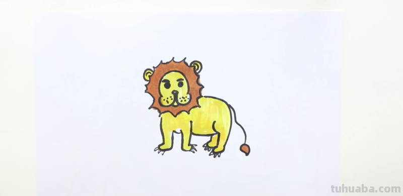 可爱小动物简笔画