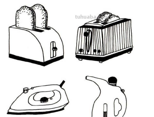 家用电器简笔画你会画吗？