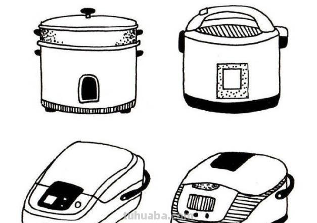 家用电器简笔画你会画吗？