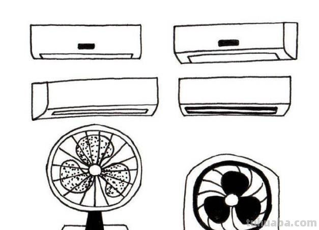 家用电器简笔画你会画吗？