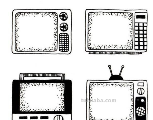 家用电器简笔画你会画吗？